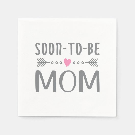 母シンプル母の日が近い | 紙ナプキン スタンダードカクテルナプキン (正面)