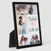 母スタイリッシュはGlam-maフォトコラージュに昇進 フォトプラーク (側面)