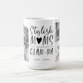 母スタイリッシュはGlam-maフォトコラージュに昇進 モーフィングマグカップ (中央)
