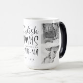 母スタイリッシュはGlam-maフォトコラージュに昇進 モーフィングマグカップ (正面右)