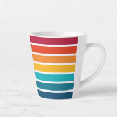 母スタイリッシュ母の日のデザイン表現文字 カフェラテマグ (右)