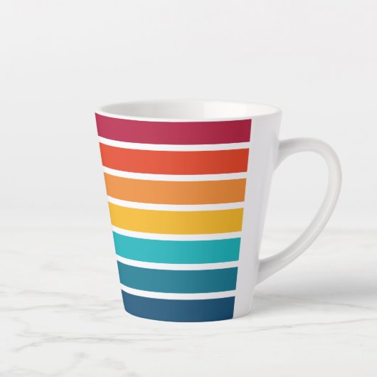 母スタイリッシュ母の日のデザイン表現文字 カフェラテマグ (右)