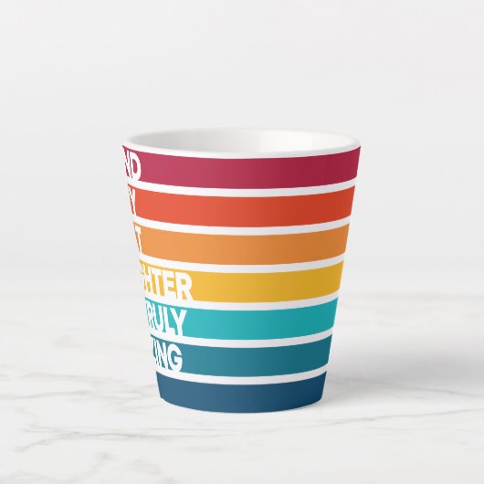 母スタイリッシュ母の日のデザイン表現文字 カフェラテマグ (正面)