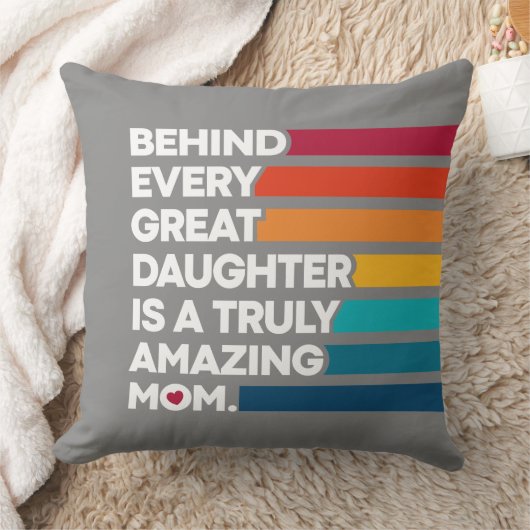 母スタイリッシュ母の日のデザイン表現文字 クッション (ブランケット)