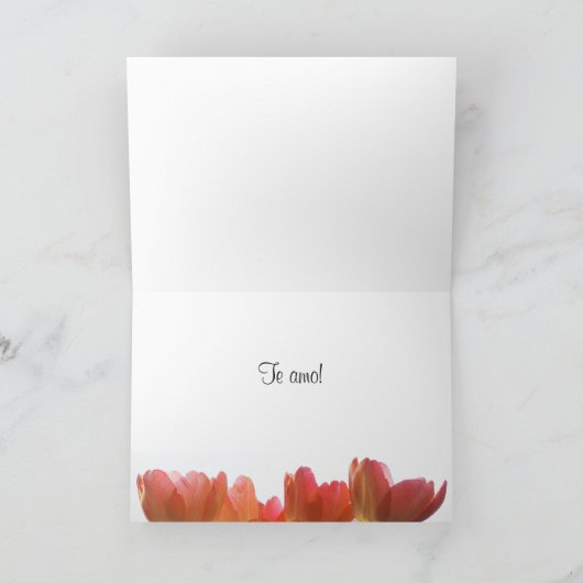 母スペインのの日札 カード (内部)