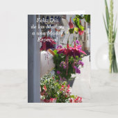 母スペインのの日札 カード (正面)