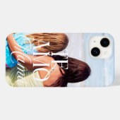 母スペインの母の日フォトギフト愛してる Case-Mate iPhoneケース (裏面 (横))