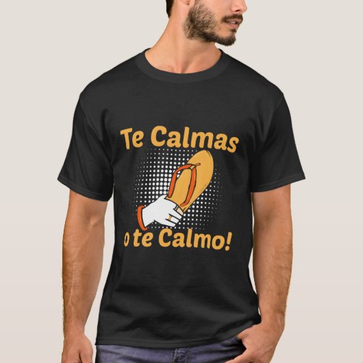 母スペインの母エクスプレッションテカルマスオテカルモ Tシャツ (正面)