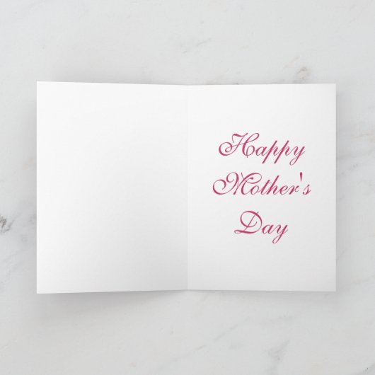 母トゲのないバラ カード (内部)