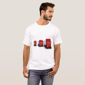 母トラック運転手 Tシャツ (正面フル)