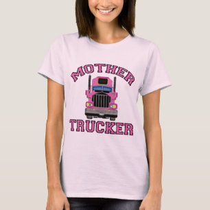 母トラック運転手 Tシャツ