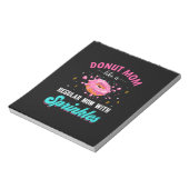 母ドーナツ母ふわりつきの普通のお母さんのように ノートパッド (回転)