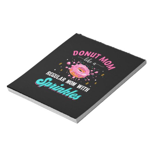 母ドーナツ母ふわりつきの普通のお母さんのように ノートパッド (回転)
