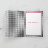 母ハート地下鉄アートマザーズデイカード カード (内部)