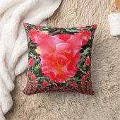 母バラ聞の…... クッション (ブランケット)