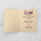 母バレンタインデーラブバードの芸術 シーズンカード (内部)