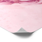 母バレンタイン写真マットポスター ポスター (角)