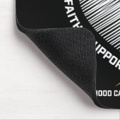 母パパ私の息子の衣服金ゴールド小児癌Aw マウスパッド (コーナー)