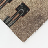 母パーソナライズされたからの娘への手紙 フリースブランケット (角)