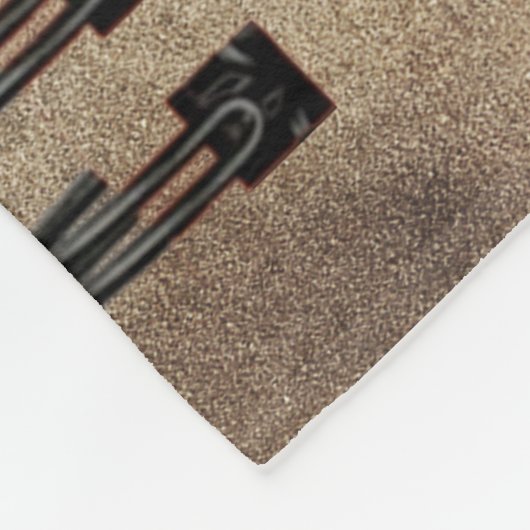 母パーソナライズされたからの娘への手紙 フリースブランケット (角)