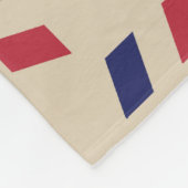 母パーソナライズされたからの義親愛理の手紙に フリースブランケット (角)