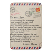 母パーソナライズされたから娘に バスマット (正面縦)