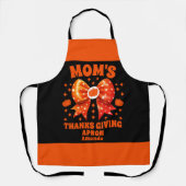 母パーソナライズされたの感謝祭エプロン エプロン (正面)