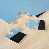 母パーソナライズされたの日のおもしろい ジグソーパズル (側面)