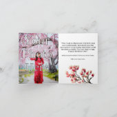 母パーソナライズされたの日のグリーティングカード カード (内部)