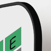 母パーソナライズされたの日のピクルボールを悩ませる ピックルボールラケット (左詳細)