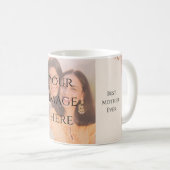 母パーソナライズされたの日のマグカップ – フォトギフトカスタムお知らせ コーヒーマグカップ (正面右)