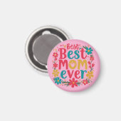 母パーソナライズされたの日のマグカップ – モーニカスタムー用の贈り物 マグネット (正面/裏面)