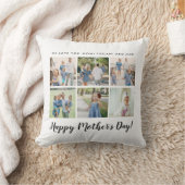 母パーソナライズされたの日の写真 クッション (ブランケット)