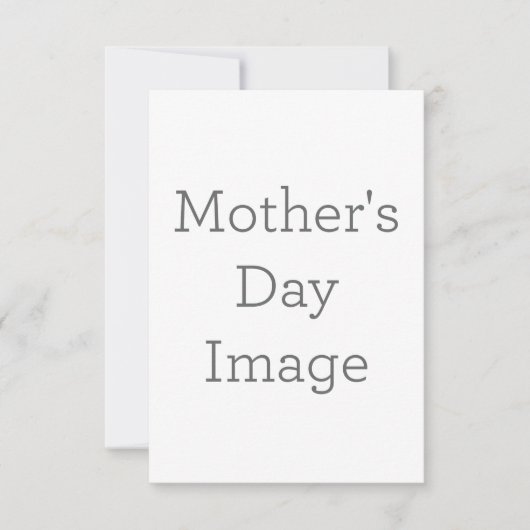 8.9cm x 12.7cmフラットサンキューカード (正面)