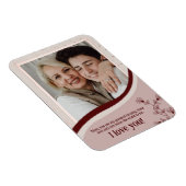 母パーソナライズされたの日の贈り物カスタムの写真と名前 マグネット (右側)