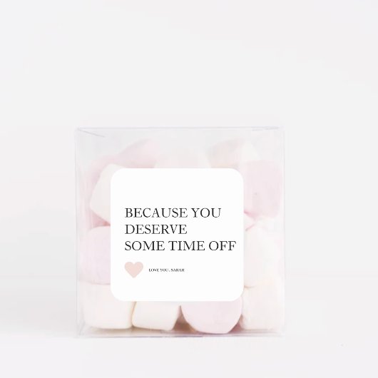 母パーソナライズされたの日の贈り物 スクエアシール