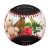 母パーソナライズされたの日カスタムに向けて 野球ボール (正面)