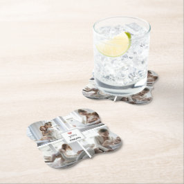 母パーソナライズされたの日コースター ペーパーコースター