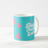 母パーソナライズされたの日コーヒーマグ – ギフカスタムト コーヒーマグカップ (正面右)