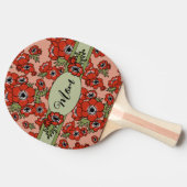 母パーソナライズされたの日 卓球ラケット (横)