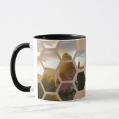 母パーソナライズされたの日/母最高の今まで マグカップ (左)