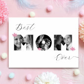 母パーソナライズされたの日MOMエバ最高のー写真カード