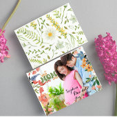 母パーソナライズされたは母の日を撮影する シーズンポストカード