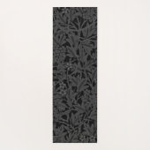 母パーソナライズされたグレーに対する幸福な退職金 ヨガマット (裏面)