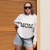 母パーソナライズされたモダン母の日 スウェットシャツ