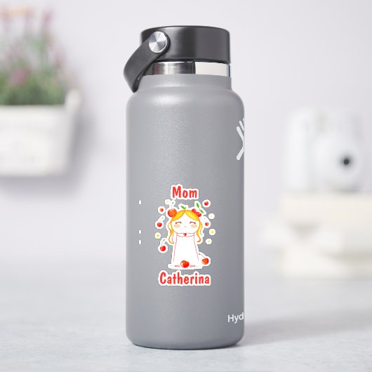 母パーソナライズされた叔母のおばあちゃんのギフト シール (HydroFlask)