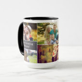 母パーソナライズされた家の写真集 マグカップ (正面左)