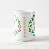 母パーソナライズされた感謝ギフト コーヒーマグカップ (中央)