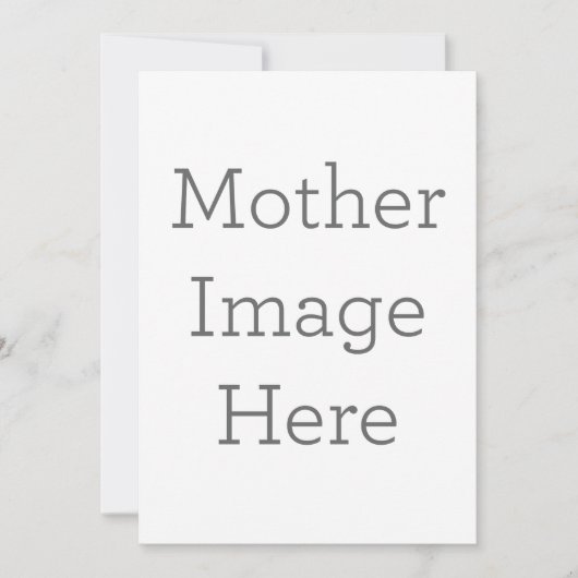 フラット招待状, サイズ: 12.7cm x 17.8cm, ペーパー: シグネチャーマット, 封筒: ホワイト (正面)