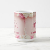 母パーソナライズされた日の名前MAG コーヒーマグカップ (中央)